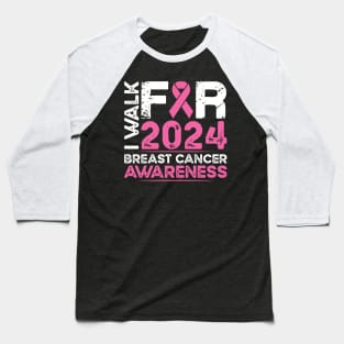 Breast Cancer Awareness Walk 2024 Baseball T-Shirt